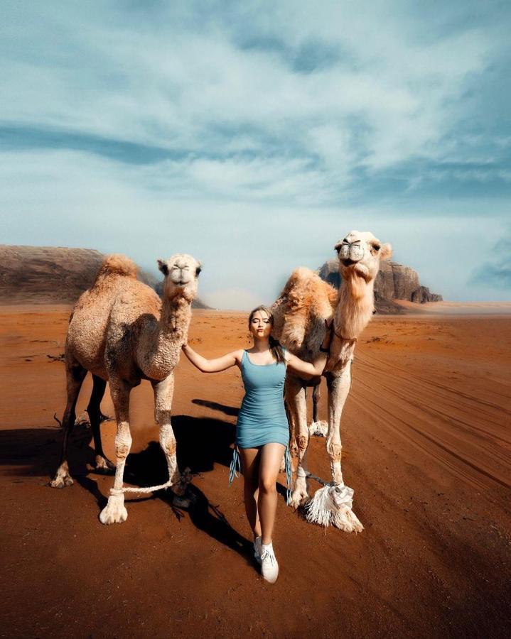 Hotel Quite Bedouin Life Wadi Rum Esterno foto